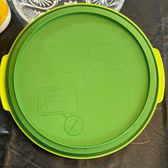 Tupperware Smart microwave Stack Steamer Complete 5 Piece Set Green - Picture 2 of 11